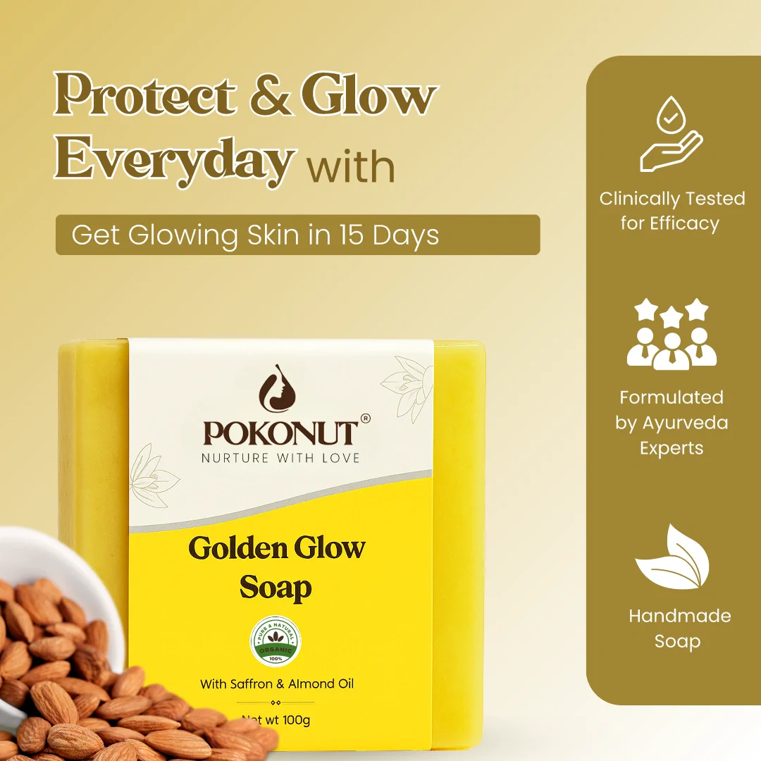 Golden Glow Soap -100g - Image 4