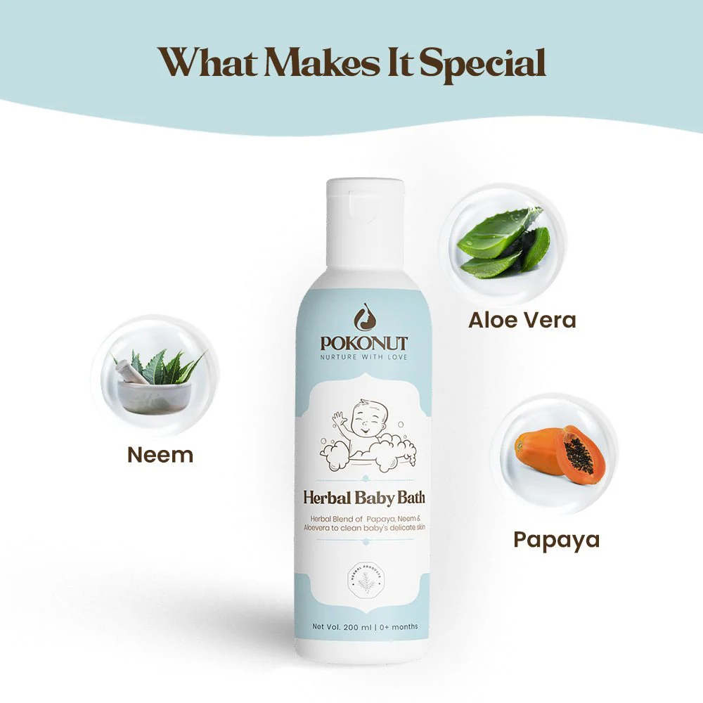 Herbal Baby Body Wash - 50ml - Image 3