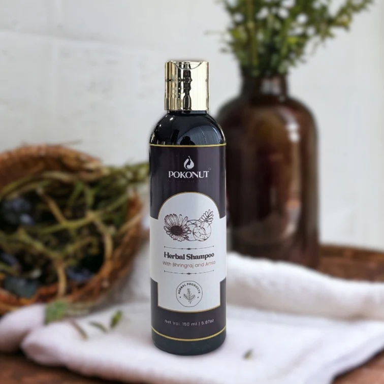 Herbal Hair care Kit (Hair oil, Shampoo, Conditioner)-150ML Each - Image 9