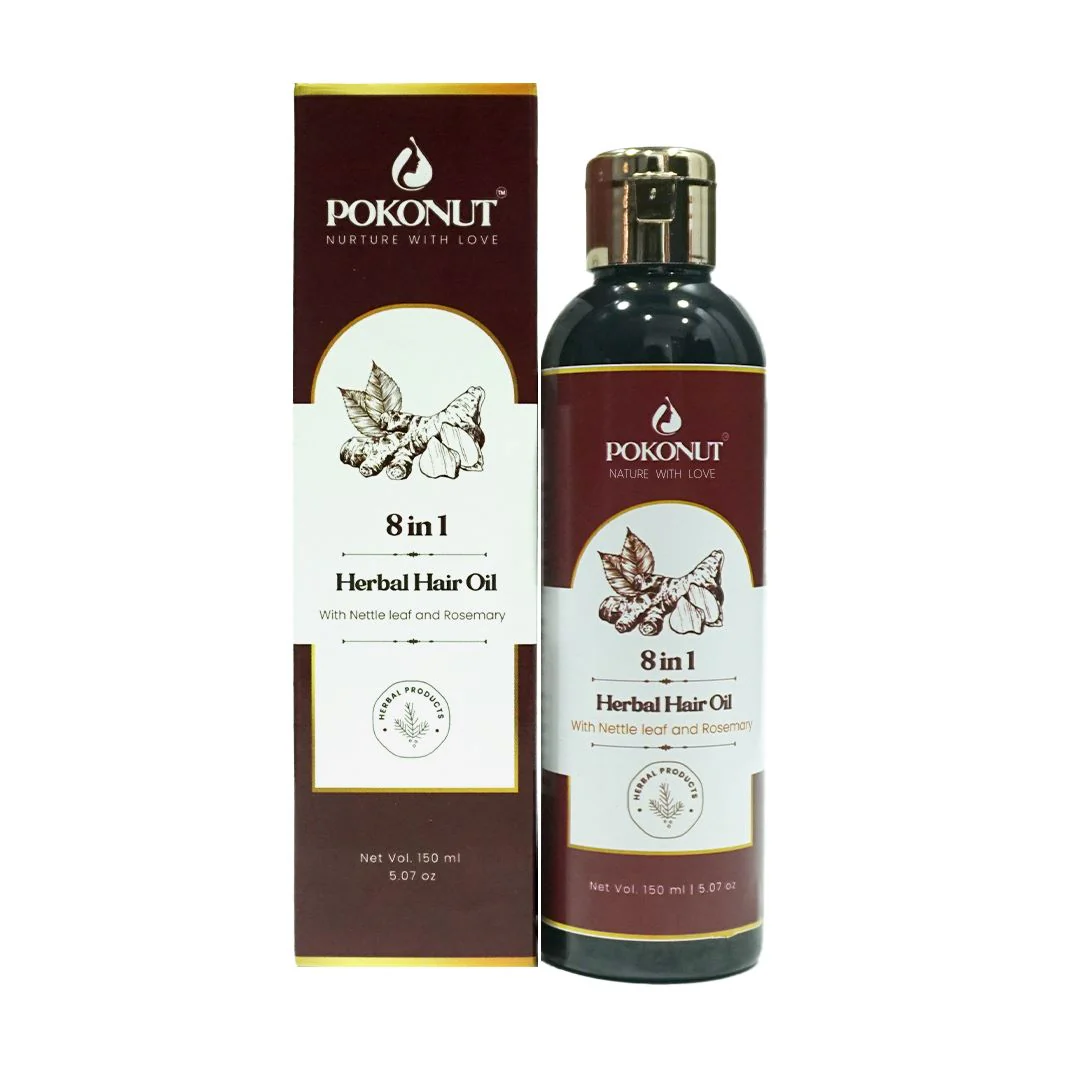 Herbal Hair care kit(Hair oil and Shampoo) - Image 6