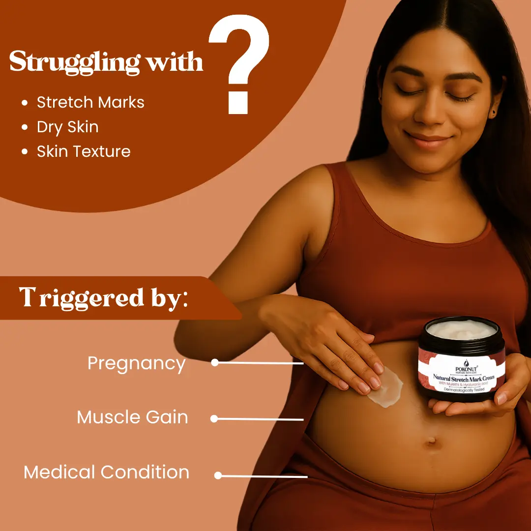 Pokonut Stretch Mark Cream - Image 3