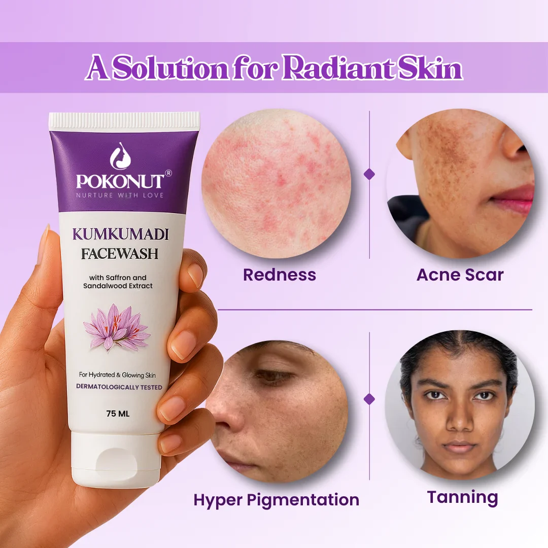 Pokonut Kumkumadi Face Wash - Image 4