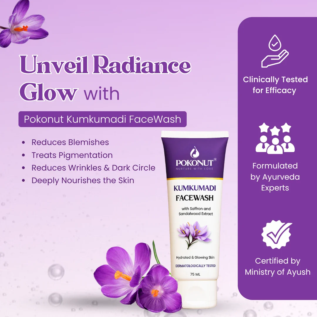 Pokonut Kumkumadi Face Wash - Image 6