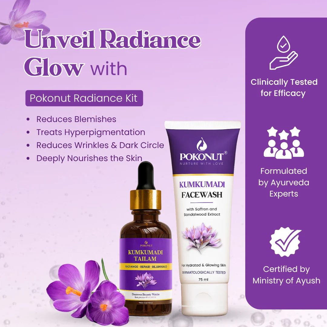 Pokonut Kumkumadi Radiance Kit - Image 3